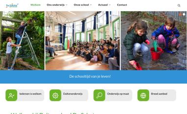 Schermafbeelding van daltonschooldeschutse.nl