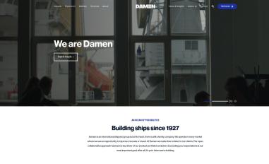 Schermafbeelding van damen.com