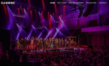 Schermafbeelding van dammme.nl