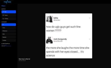 Schermafbeelding van dankpulse.com