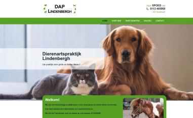 Schermafbeelding van daplindenbergh.nl