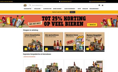 Schermafbeelding van daretodrinkdifferent.nl