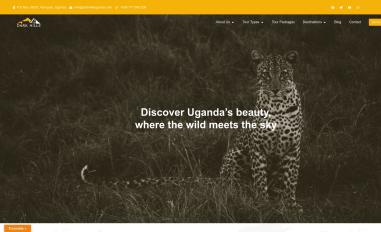 Schermafbeelding van darkhillsuganda.com