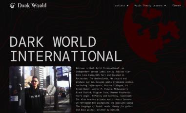 Schermafbeelding van darkworld.com
