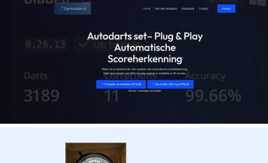 Schermafbeelding van dartmeister.nl