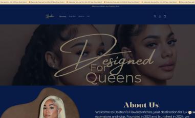 Schermafbeelding van dashaniflawlessinches.com