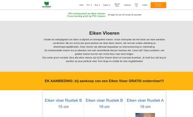 Schermafbeelding van dasvloeren.nl