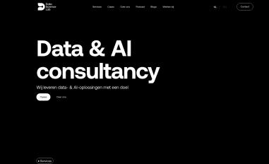Schermafbeelding van datasciencelab.nl