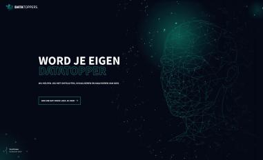 Schermafbeelding van datatoppers.nl