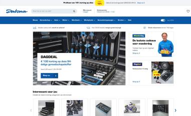 Schermafbeelding van datona.nl