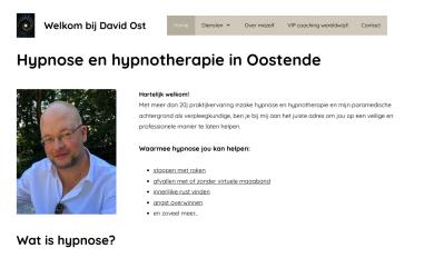 Schermafbeelding van davidost.be