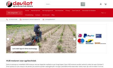 Schermafbeelding van davilot.nl