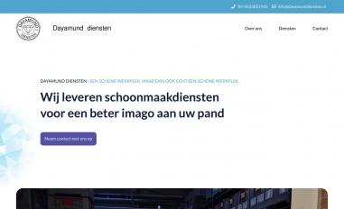 Schermafbeelding van dayamunddiensten.nl