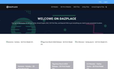 Schermafbeelding van dazplace.com