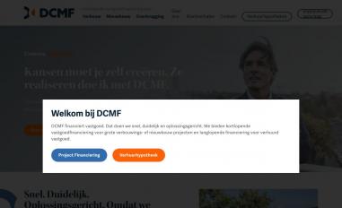 Schermafbeelding van dcmf.nl