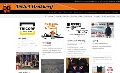 Schermafbeelding van dd-sport.nl