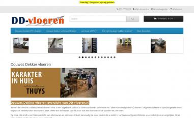 Schermafbeelding van dd-vloeren.nl