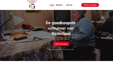 Schermafbeelding van de-goedkoopste-ontruimer.nl