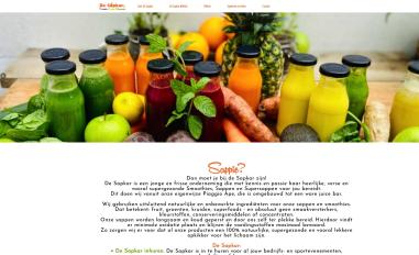 Schermafbeelding van de-sapkar.nl