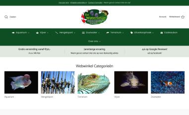 Schermafbeelding van de-waterlelie.nl