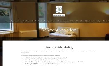 Schermafbeelding van deademfysio.nl