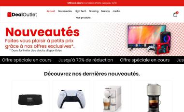 Schermafbeelding van deal-outlet.com