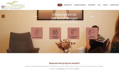 Schermafbeelding van debalansvogel.be