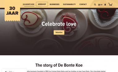 Schermafbeelding van debontekoe.nl