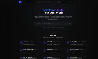 Schermafbeelding van debugfor.me