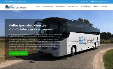 Schermafbeelding van debusspecialist.nl