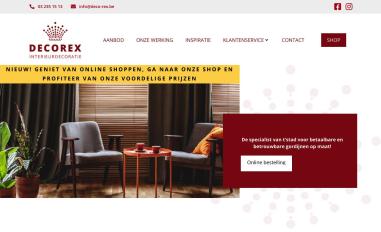 Schermafbeelding van deco-rex.be
