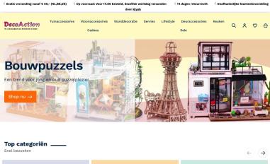 Schermafbeelding van decoaction.nl