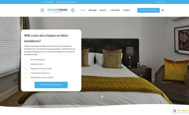 Schermafbeelding van decortrend-airco.nl