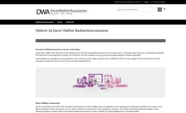 Schermafbeelding van decorwaltheraccessoires.nl