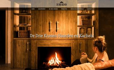 Schermafbeelding van dedriekronen.nl