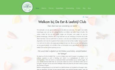 Schermafbeelding van deeetenleefstijlclub.nl
