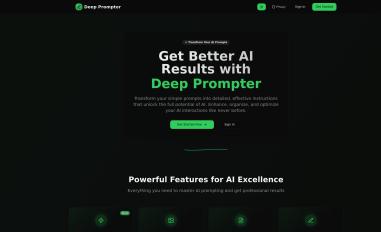 Schermafbeelding van deep-prompt.vercel.app