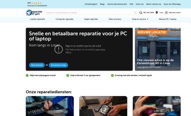Schermafbeelding van defectepc.nl