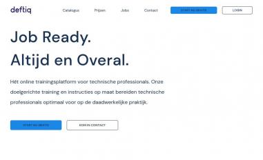 Schermafbeelding van deftiq.com
