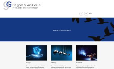 Schermafbeelding van degansenvangeel.nl