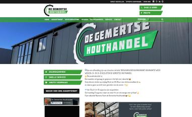 Schermafbeelding van degemertsehouthandel.nl