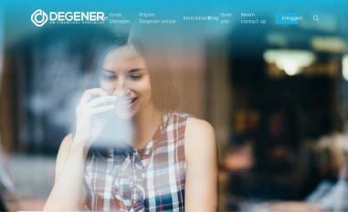 Schermafbeelding van degener.nl