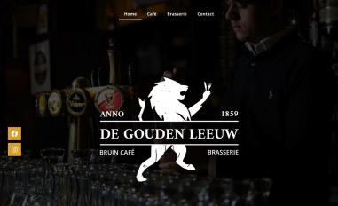 Schermafbeelding van degoudenleeuwveghel.nl