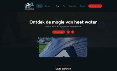 Schermafbeelding van degraevehotwash.be