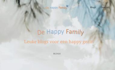 Schermafbeelding van dehappyfamily.nl