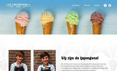 Schermafbeelding van deijsjongens.nl