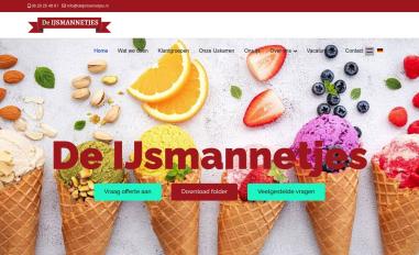 Schermafbeelding van deijsmannetjes.nl