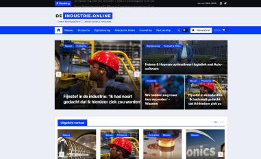 Schermafbeelding van deindustrie.online