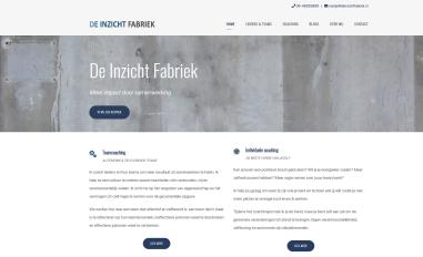 Schermafbeelding van deinzichtfabriek.nl