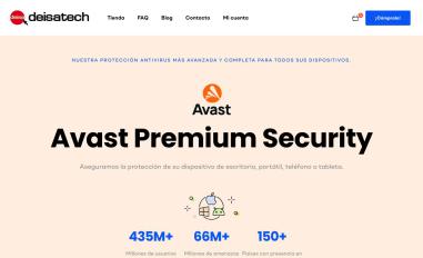 Schermafbeelding van deisatech.com